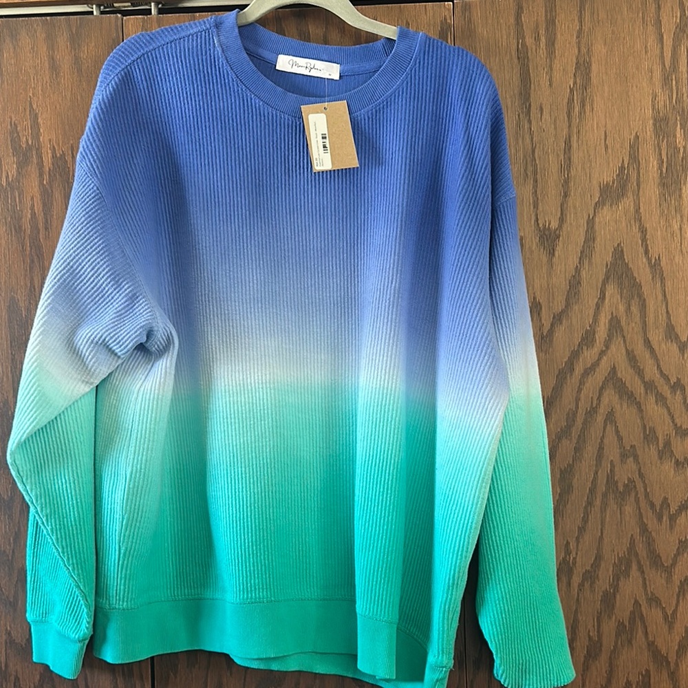 Moon Ryder essential Luxe Corded crew Ombre